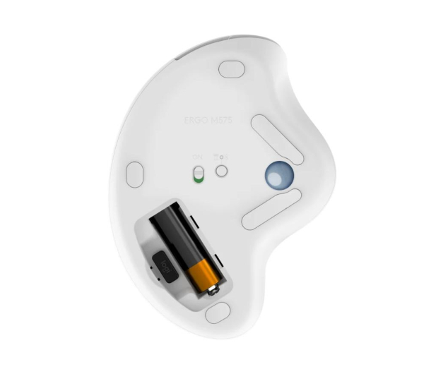 LOGITECH M575 Ergo Trackball biała 910-005870 - 631354 - zdjęcie 5